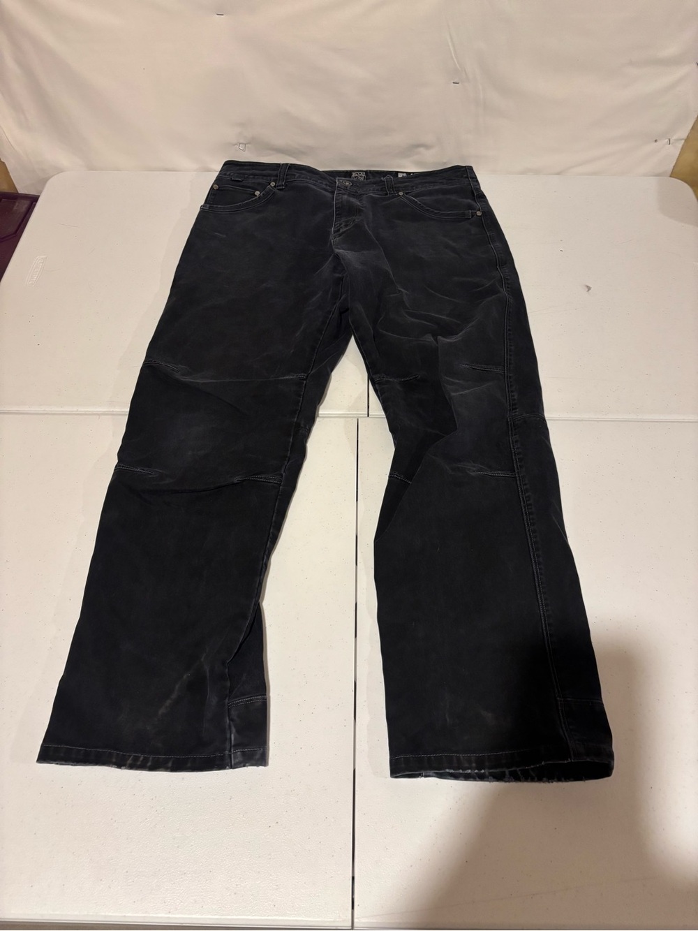 Kuhl Ryder Men’s Size 36x32 Gray Patina Dye Faded Chino Hiking Pants